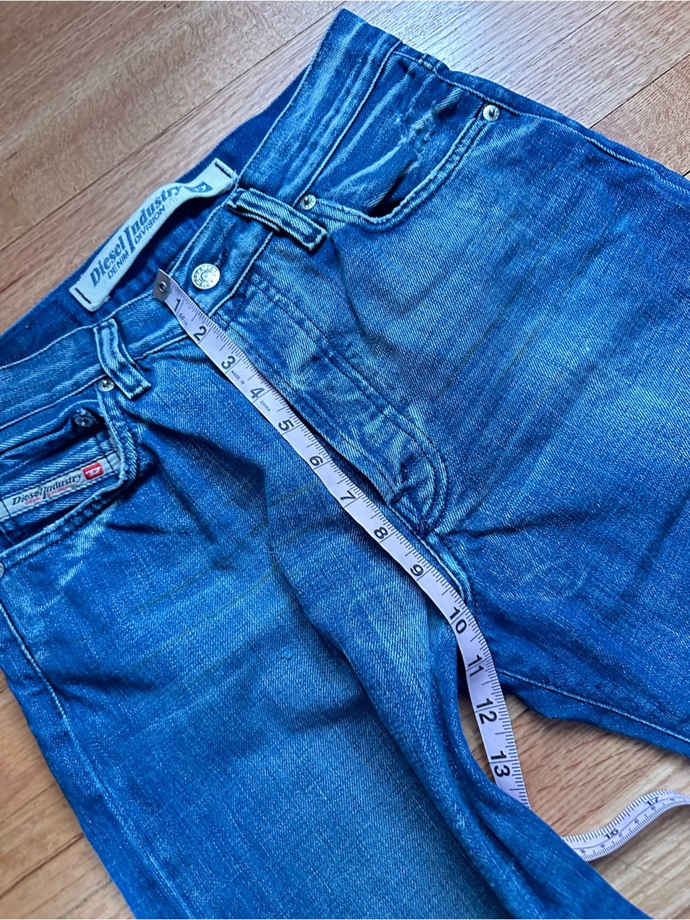 Vintage Diesel Industry Kratt Jeans Y2K Made Italy 30x29 2001 - Picture 5 of 13
